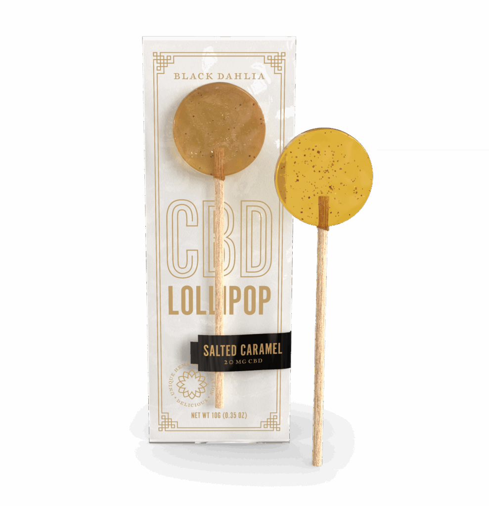 CBD Lollipop – Salted Caramel