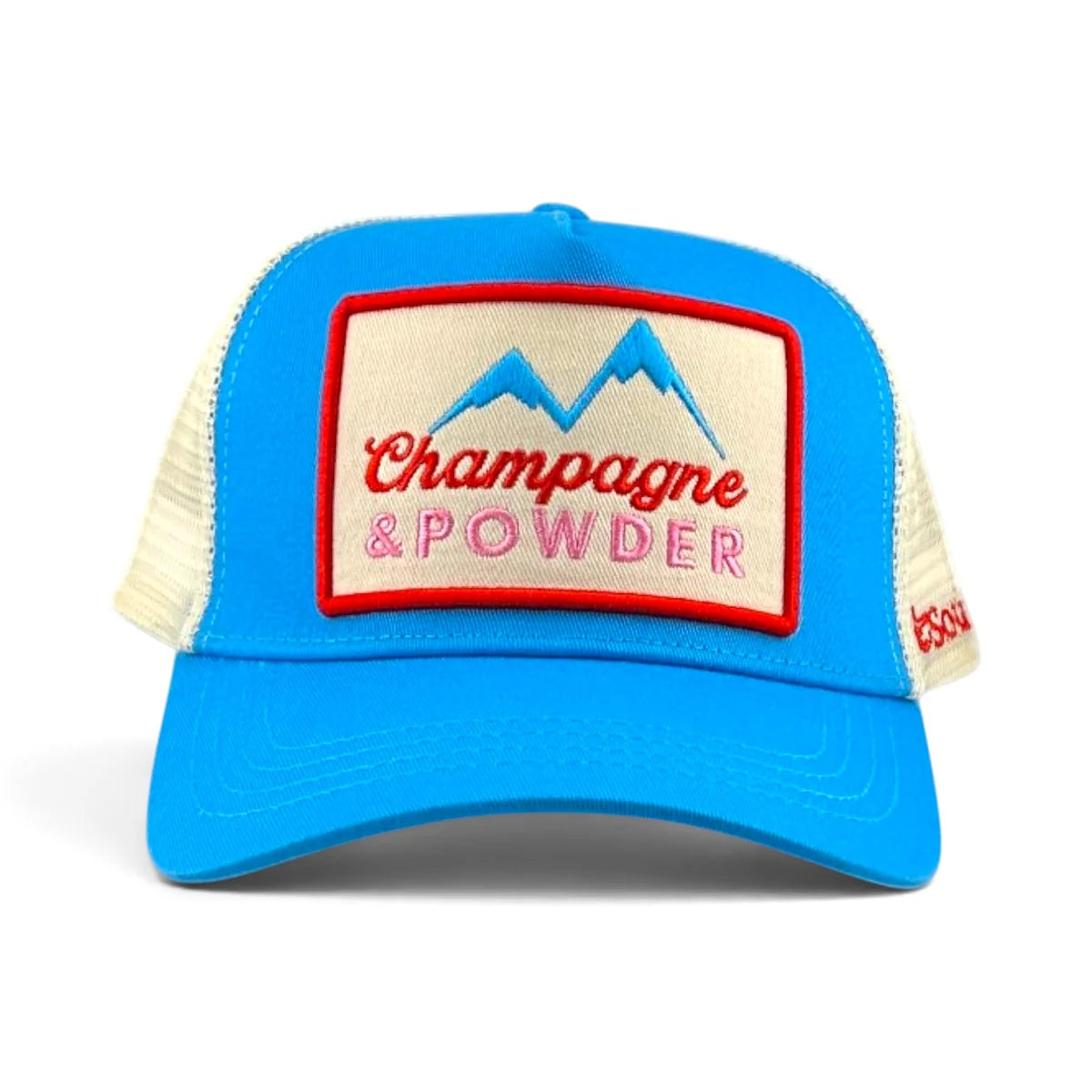Champagne & Powder Trucker Hat - Blue