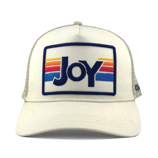 Joy Trucker Hat - Cream