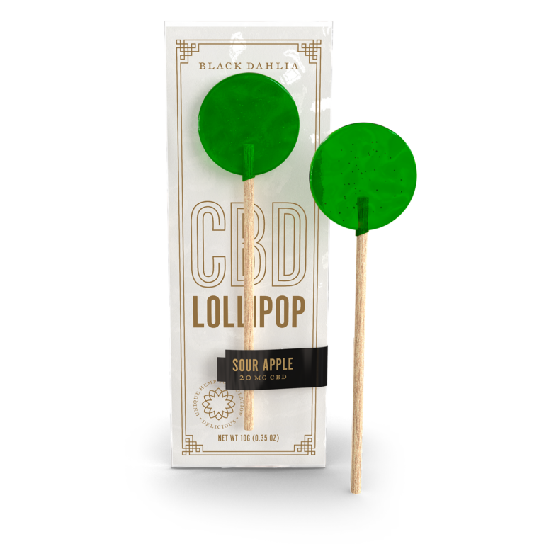 CBD Lollipop – Sour Apple