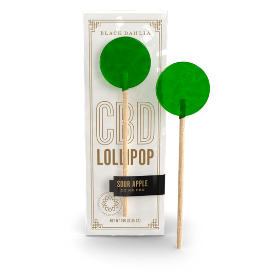 CBD Lollipop – Sour Apple