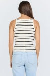 MOIRA CREAM/BLACK