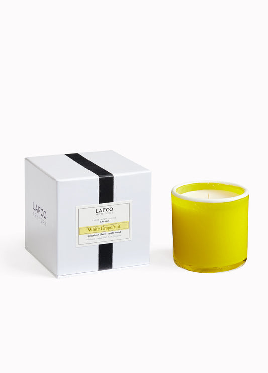 15.5oz White Grapefruit Signature Candle - Cabana