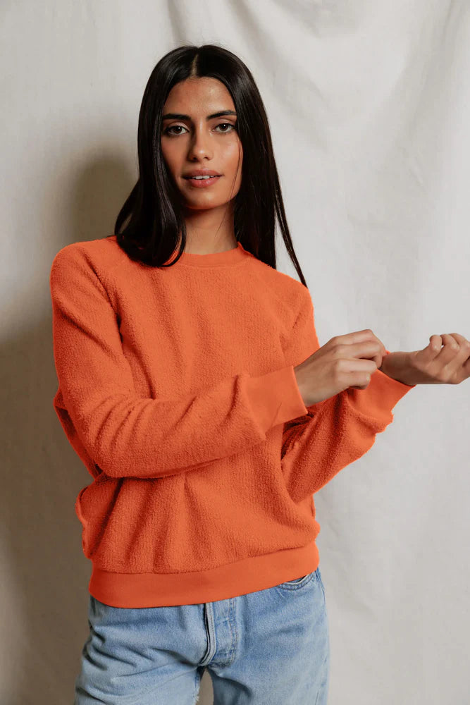 Ziggy Reverse Fleece LS Crewneck Sweatshirt
