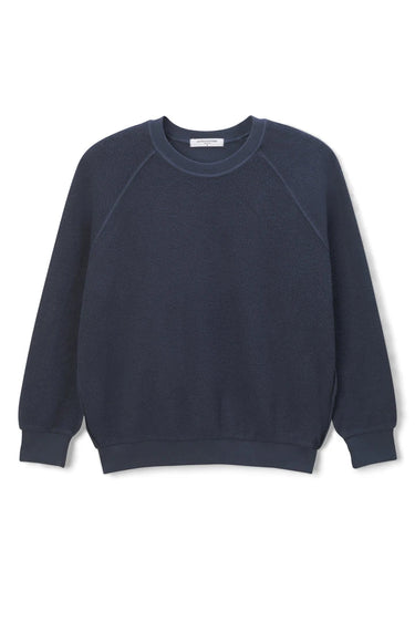 Reverse Fleece LS Shrunken Crew